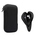 Universal Nylon Mobile Sleeve with Zipper and Lanyard - 6.7-6.9" - Black