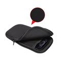 Universal Nylon Mobile Sleeve with Zipper and Lanyard - 6.7-6.9" - Black