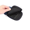Universal Nylon Mobile Sleeve with Zipper and Lanyard - 6.7-6.9" - Blue
