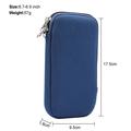 Universal Nylon Mobile Sleeve with Zipper and Lanyard - 6.7-6.9" - Blue