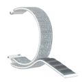 Universal Nylon Velcro Strap for Smartwatch 20mm - Grey
