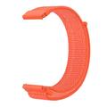 Universal Nylon Velcro Strap for Smartwatch 20mm - Orange