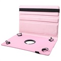 Universal Rotary Folio Case for Tablets - 9-10" - Pink