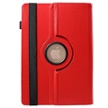 Universal Rotary Folio Case for Tablets - 9-10" - Red