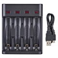 Doublepow DP-UK95 Multifunctional Fast USB Battery Charger - AA/AAA/9V