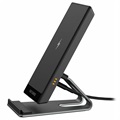 Universal Wireless Charger / Desktop Holder W13 - 15W - Black