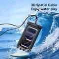Usams YD017 Universal IPX8 Waterproof Case - 7.2" - Black