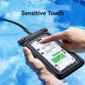 Usams YD017 Universal IPX8 Waterproof Case - 7.2" - Black