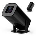 V1 Portable Smart Android Projector with WiFi/Bluetooth - Black