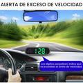 V11 GPS Car HUD Display w. Speedometer, Compass, Time - Black