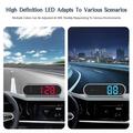 V11 GPS Car HUD Display w. Speedometer, Compass, Time - Black