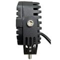 V112 65W LED Motorcycle Spotlights - IP67, 12000lm, High/Low Beam - 2 Pcs. - Black
