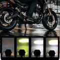 V112 65W LED Motorcycle Spotlights - IP67, 12000lm, High/Low Beam - 2 Pcs. - Black