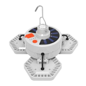 V126 Solar Camping Lantern with Power Bank and Remote Control