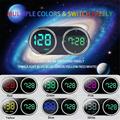 V15 GPS HUD Car Head-Up Display with Speedometer, Compass, Time - Black