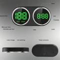 V15 GPS HUD Car Head-Up Display with Speedometer, Compass, Time - Black