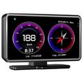 V16 5" GPS HUD Dash Cam with Speedometer, WiFi, GPS Tracking - Black