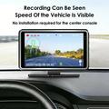 V16 5" GPS HUD Dash Cam with Speedometer, WiFi, GPS Tracking - Black