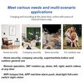 V380 Dual Lens WiFi Bulb Security Camera with Night Vision Audio and AI Human Detection