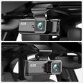 V56 GPS Dual Dash Cam Set - 4K Front and 2K Rear Car Camera - Black