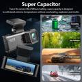 V56 GPS Dual Dash Cam Set - 4K Front and 2K Rear Car Camera - Black