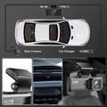 V56 GPS Dual Dash Cam Set - 4K Front and 2K Rear Car Camera - Black
