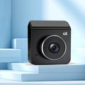 V63 Dual Dash Cam - 4K/1080p, HDR Night Vision, 5.8GHz WiFi, Parking Monitor - Black