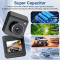 V63 Dual Dash Cam - 4K/1080p, HDR Night Vision, 5.8GHz WiFi, Parking Monitor - Black