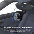 V63 Dual Dash Cam - 4K/1080p, HDR Night Vision, 5.8GHz WiFi, Parking Monitor - Black