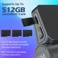 V66 3-Channel GPS Dash Cam - 4K Front, Cabin and Rear - Black