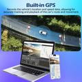 V66 3-Channel GPS Dash Cam - 4K Front, Cabin and Rear - Black