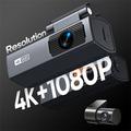 V69 4K Dual Dash Cam with Night Vision and Parking Monitor