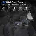 V69 4K Dual Dash Cam with Night Vision and Parking Monitor