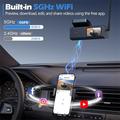 V69 4K Dual Dash Cam with Night Vision and Parking Monitor