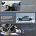 V69 4K Dual Dash Cam with Night Vision and Parking Monitor