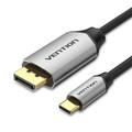 VENTION CGZBH CGZ USB-C to DP Cable - 4K UHD Performance - 1m - Black / Grey
