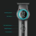 VGR 990 Professional Hair Clipper with LED Display 7000-8000 RPM - Black