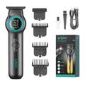 VGR 990 Professional Hair Clipper with LED Display 7000-8000 RPM - Black