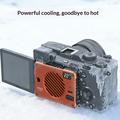 VRIG TT-02 Magnetic TEC Cooling Fan for Phone, Camera - Orange