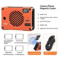 VRIG TT-02 Magnetic TEC Cooling Fan for Phone, Camera - Orange