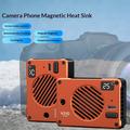 VRIG TT-02 Magnetic TEC Cooling Fan for Phone, Camera - Orange