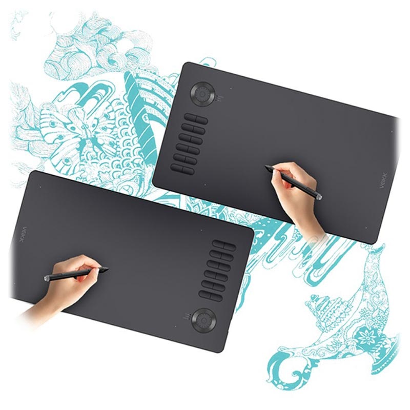 Veikk A15 Pro Pen Tablet Drawing Pad 5080LPI