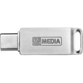 Verbatim MyDual USB-A/USB-C Memory Stick 32GB - Silver