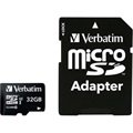 Verbatim Pro MicroSDHC Memory Card - 32GB