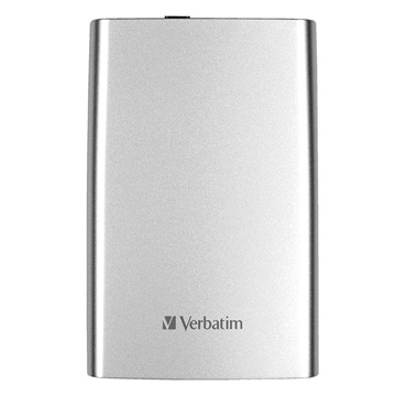 Verbatim Store \'n\' Go USB 3.0 External Hard Drive - Silver - 1TB