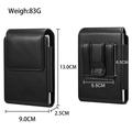 Vertical Belt Clip Case for iPhone Duo, Samsung Galaxy Z Fold8, Xiaomi 18 Fold - Black