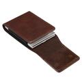 Vertical Belt Clip Case for iPhone Duo, Samsung Galaxy Z Fold8, Xiaomi 18 Fold - Coffee