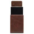 Vertical Belt Clip Case for iPhone Duo, Samsung Galaxy Z Fold8, Xiaomi 18 Fold - Coffee