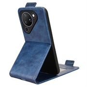 Huawei Pura 90 Vertical Flip Case with Stand - Dark Blue
