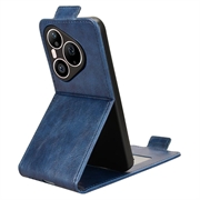 Huawei Pura 90 Pro Max Vertical Flip Case with Stand - Dark Blue